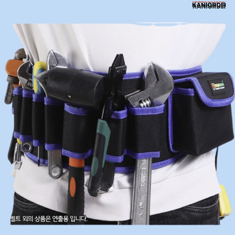 연장 벨트 망치 걸이 힙색 작업용 공구 보관 주머니 공사 현장 - 상품 이미지