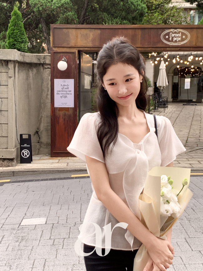 (국내제작) 타이 페플럼 반팔 블라우스 bs8850 - 상세 이미지 2