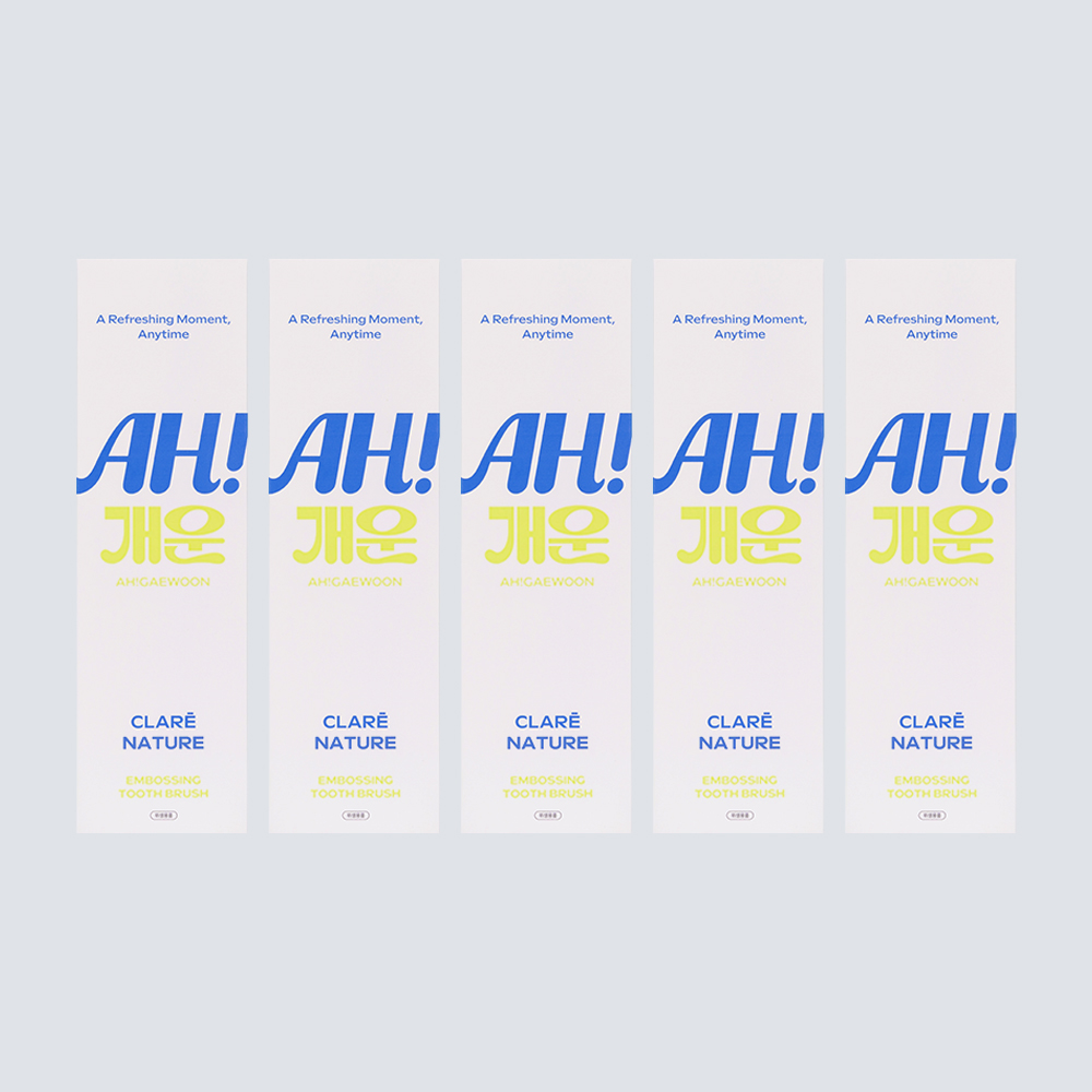 클레어 칫솔 네이처, 4개입, 5개 - 상세 이미지 3