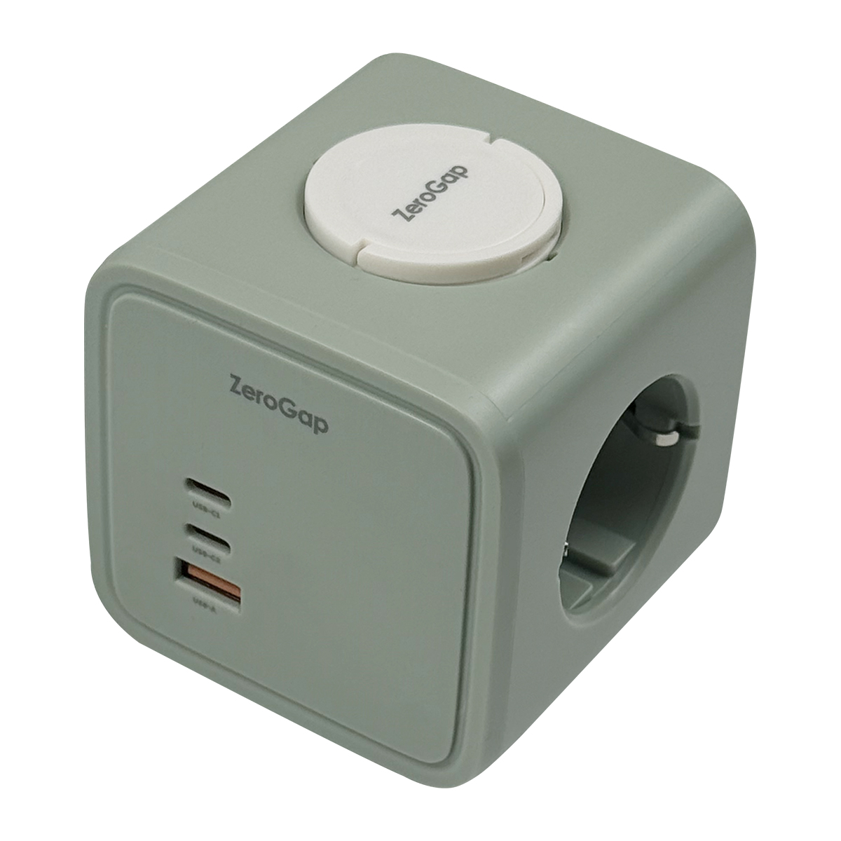 제로갭 usb 큐브 멀티탭 고용량 콘센트 PD33W 고속충전 4000w 이미지 6