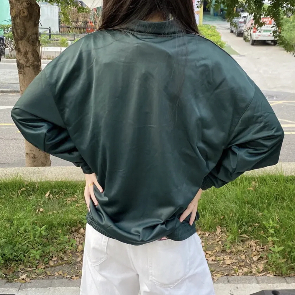 아디다스 오리니널 트레포일 트랙 탑 자켓 집업 져지 그린 JL8400 - 상세 이미지 4