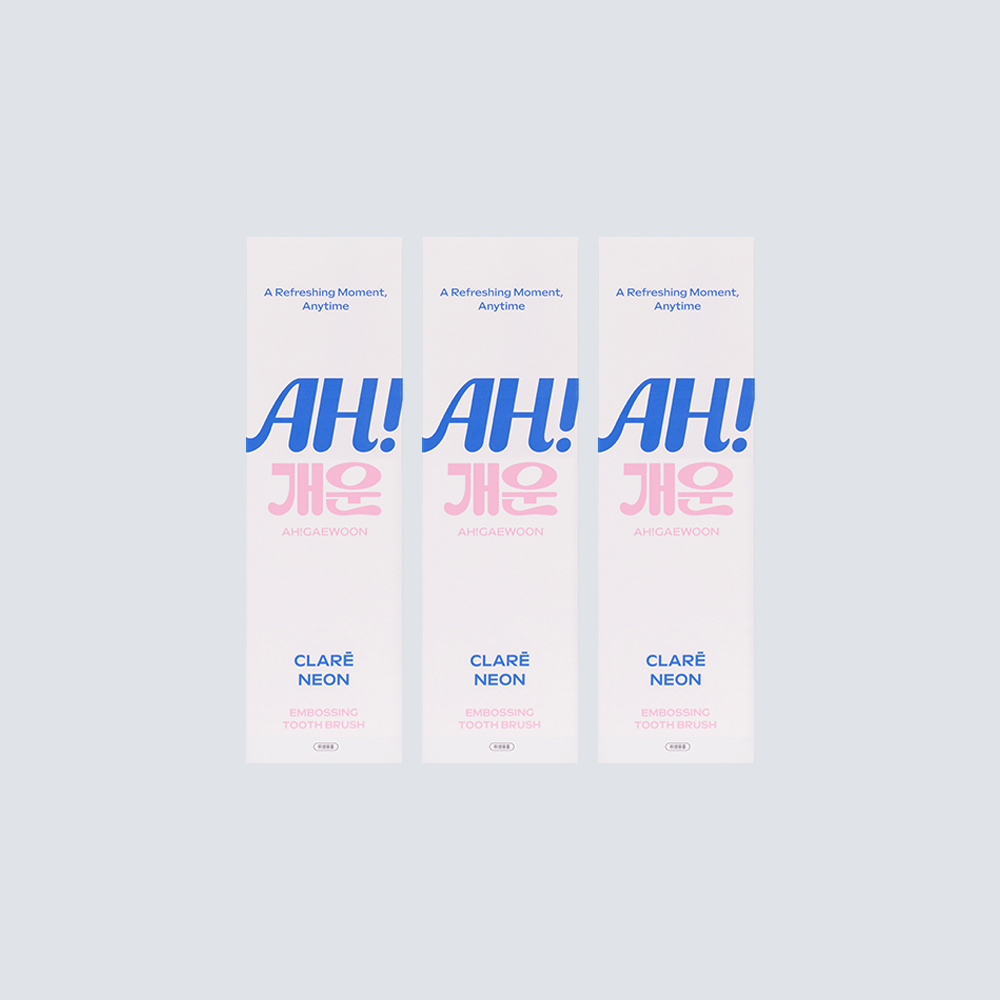클레어 칫솔 네온, 4개입, 3개 - 상세 이미지 3