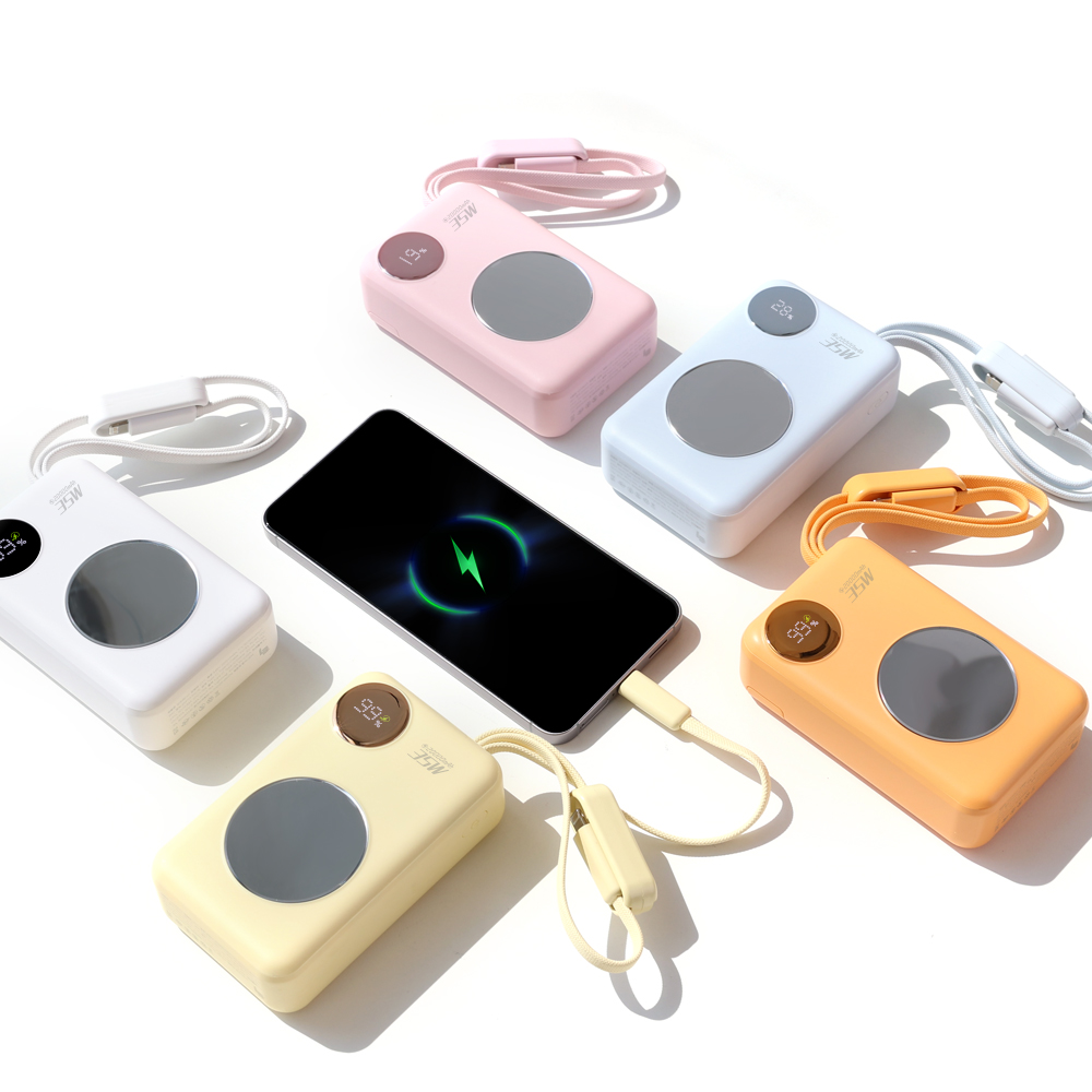 레파 GT11 35W 초고속충전 내장케이블 미러 보조배터리 20000mAh 이미지 8