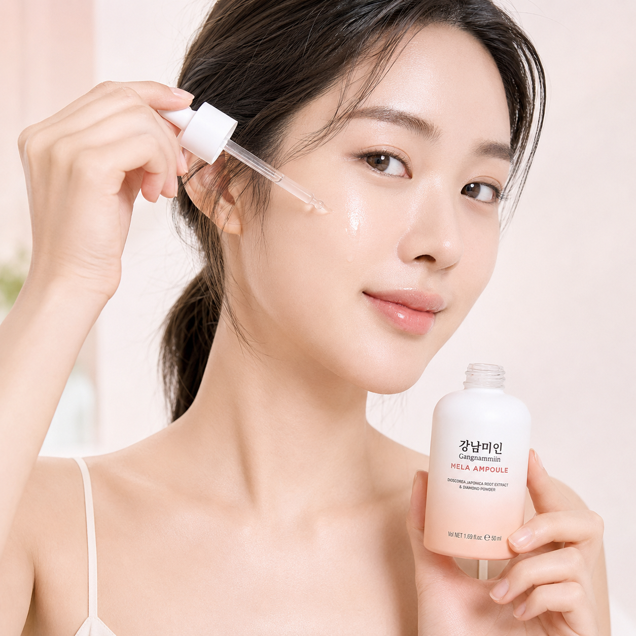 강남미인 멜라 앰플 50ml 식물성 뮤신 히알루론산 - 상세 이미지 4