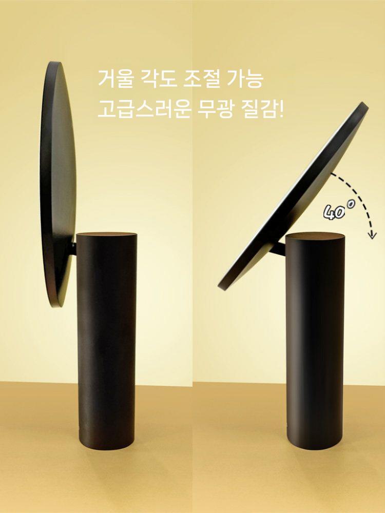 LED 화장거울 조명 거울 탁상 화장대 메이크업 화이트 - 상세 이미지 3