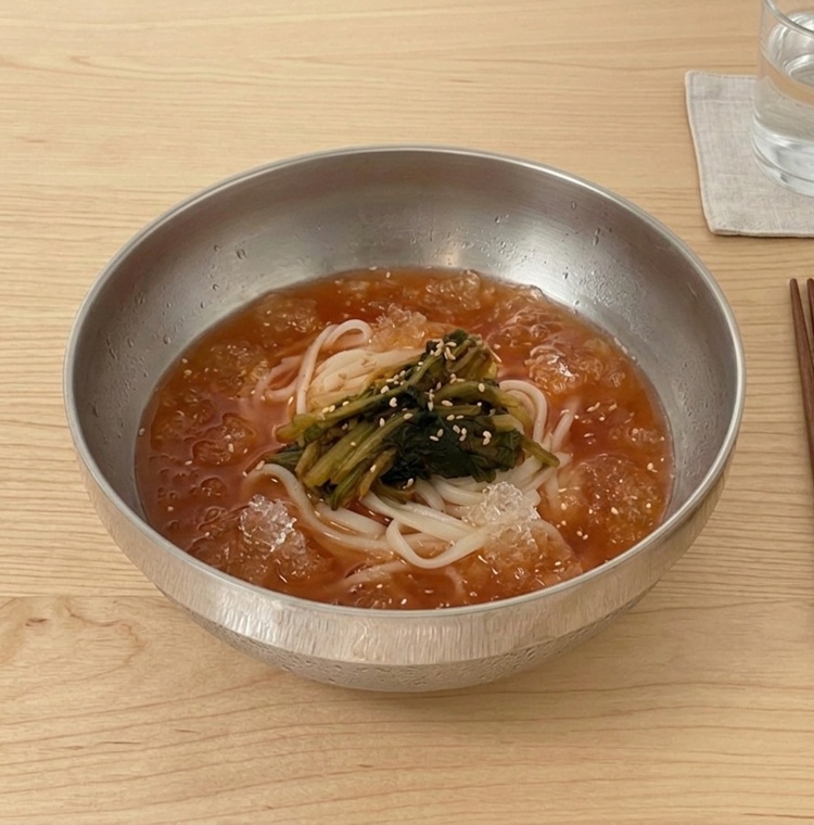 국내산 열무 냉칼국수 여름 캠핑장 낚시 차박 간편식 밀키트 831g - 상세 이미지 2