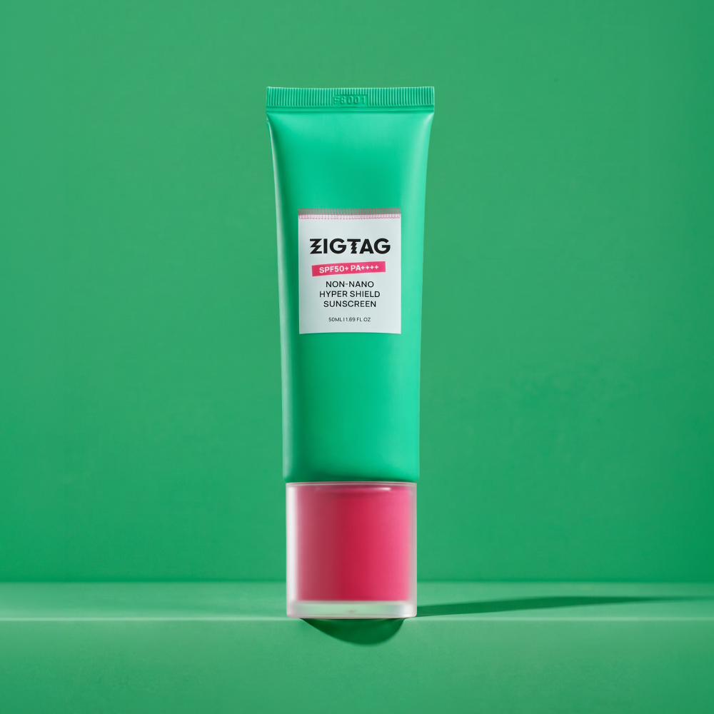 직택 논나노 무기자차 노세범 피지프리 톤업 선크림 50ML(SPF50+ PA++++), 1개 지성 민감성피부 자외선차단제 워터프루프 리프세이프 에센스 썬크림