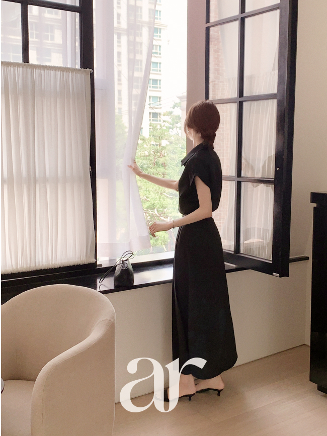 (국내제작) 핀턱 플리츠 롱 스커트 sk7867 이미지 7