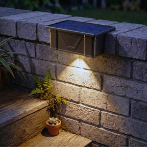 LED 태양광 계단등 B174(S209) 사각 1등 1W 전구색 테라스 ... 솔직 후기 | 실제 배치 사진 포함 - 상품 이미지 1