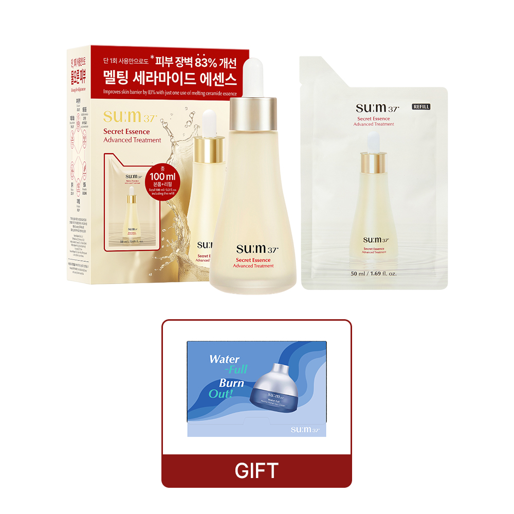 숨37 시크릿에센스 50ml + 50ml 리필 기획 (본품 50ml+리필 50ml)