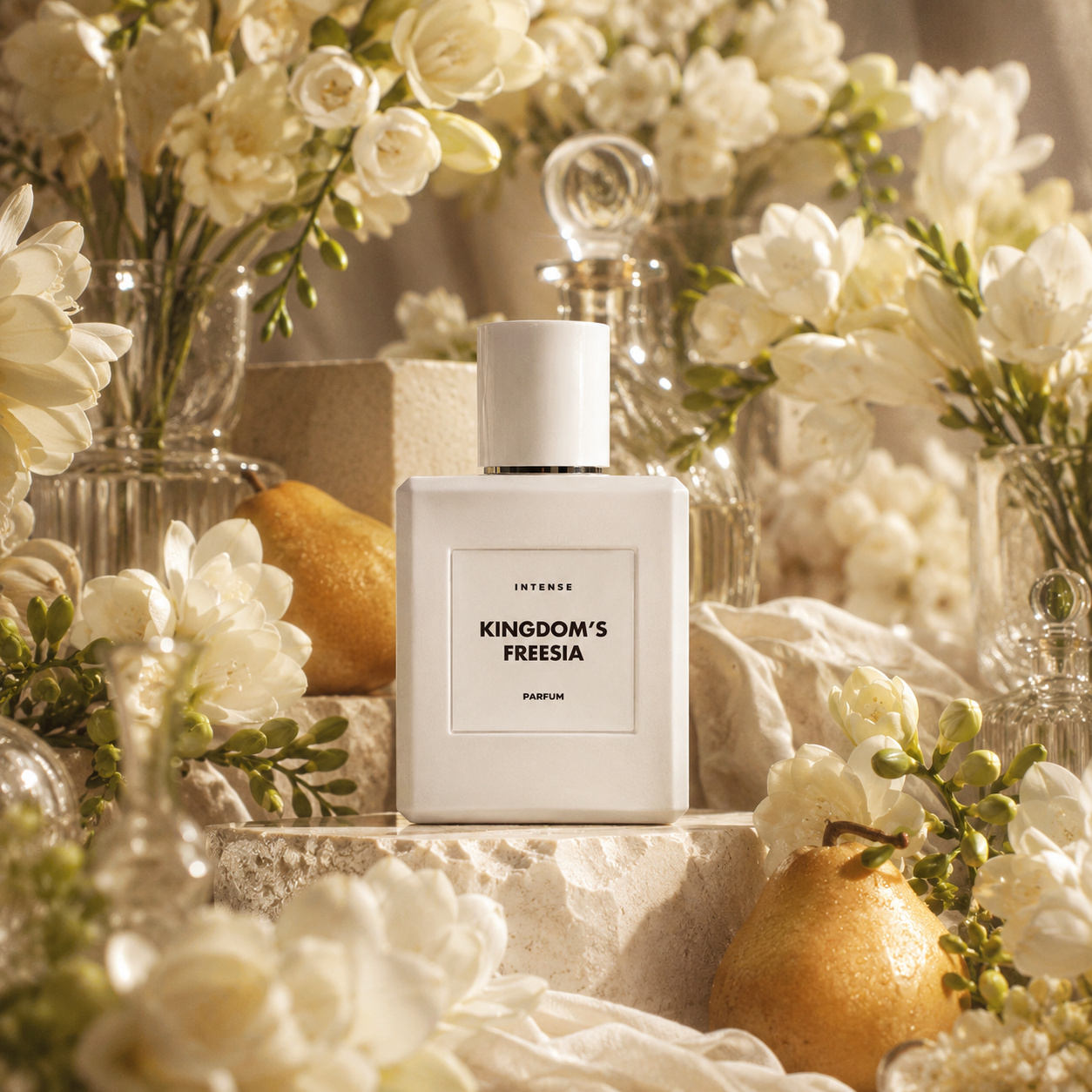 킹덤 프리지아 50ml 퍼퓸 인텐스 니치향수 002 KINGDOM'S FREESIA (잉글리쉬 페어 앤 프리지아) - 상세 이미지 3