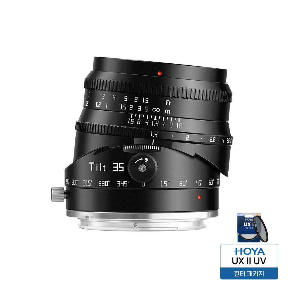 티티아티산 35mm F1.4 캐논 RF마운트 틸트 렌즈 - 상품 이미지