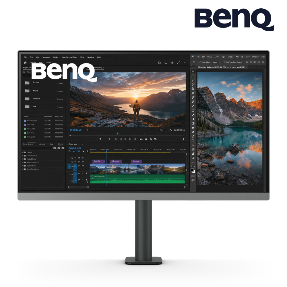 총판 벤큐 PD2706UA 멀티스탠드 무결점 모니터 IPS 4K UHD M-book 모드 - 상세 이미지 3