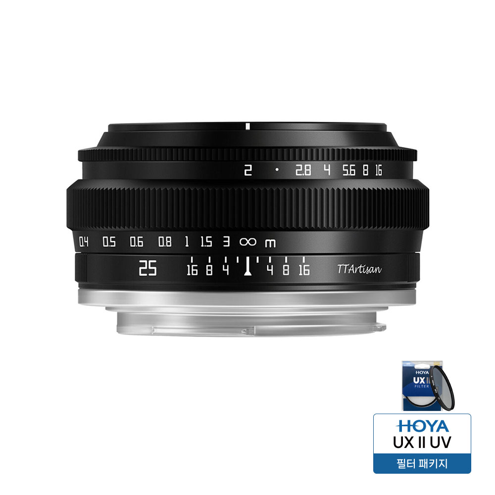 티티아티산 25mm F2.0 렌즈 APS-C 후지필름 X 마운트