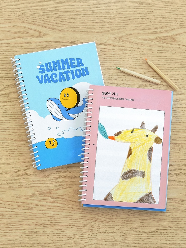 차일드라이크 반가워 여름방학 초등학생 플래너 방학계획표 - 상품 이미지