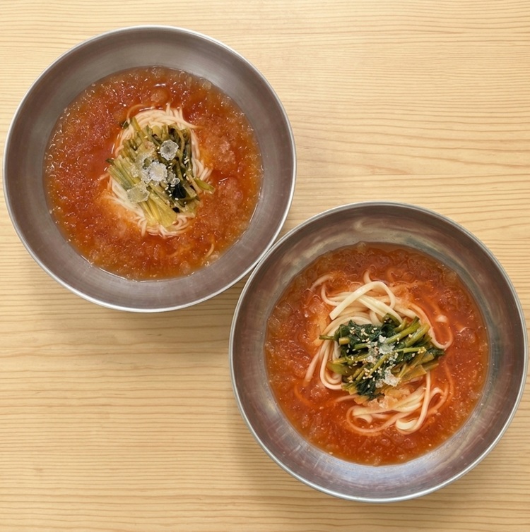 국내산 열무 냉칼국수 여름 캠핑장 낚시 차박 간편식 밀키트 831g - 상세 이미지 4