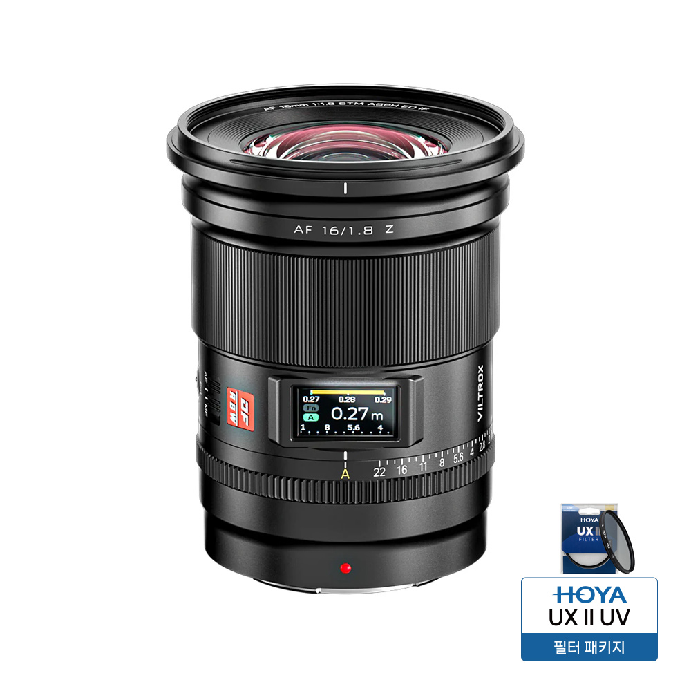 빌트록스 16mm F1.8 광각렌즈 풀프레임 니콘 Z 마운트 - 상품 이미지