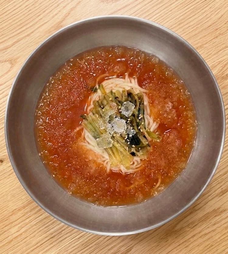 국내산 열무 냉국수 여름 캠핑장 낚시 차박 간편식 밀키트 800g - 상세 이미지 5
