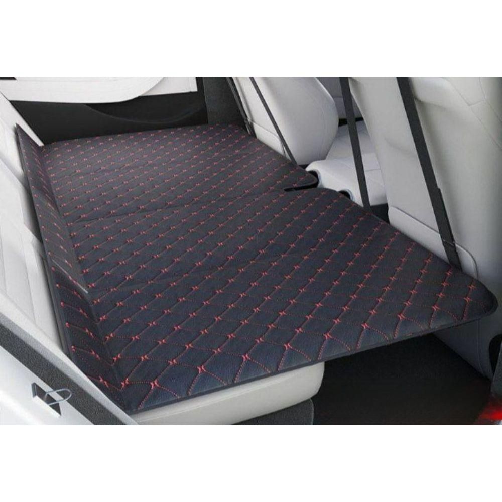 차량용 매트리스 폴딩매트 뒷자리 차박매트 접이식 128cm x 80cm - 상품 이미지