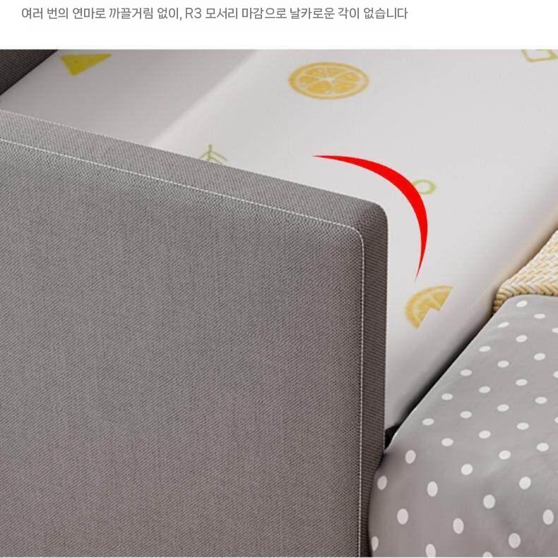 확장침대 프레임 침대 매트리스 연장 사이드 서브 그레이 200x80cm - 상세 이미지 3