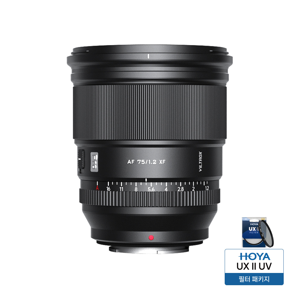 빌트록스 75mm F1.2 렌즈 APS-C PRO 후지필름 X 마운트 - 상품 이미지