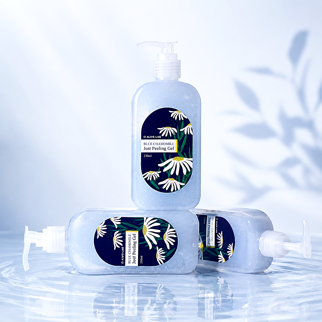 얼라이브랩 블루카모 저스트 필링 젤 저자극 대용량 필링젤 230ml - 상세 이미지 4