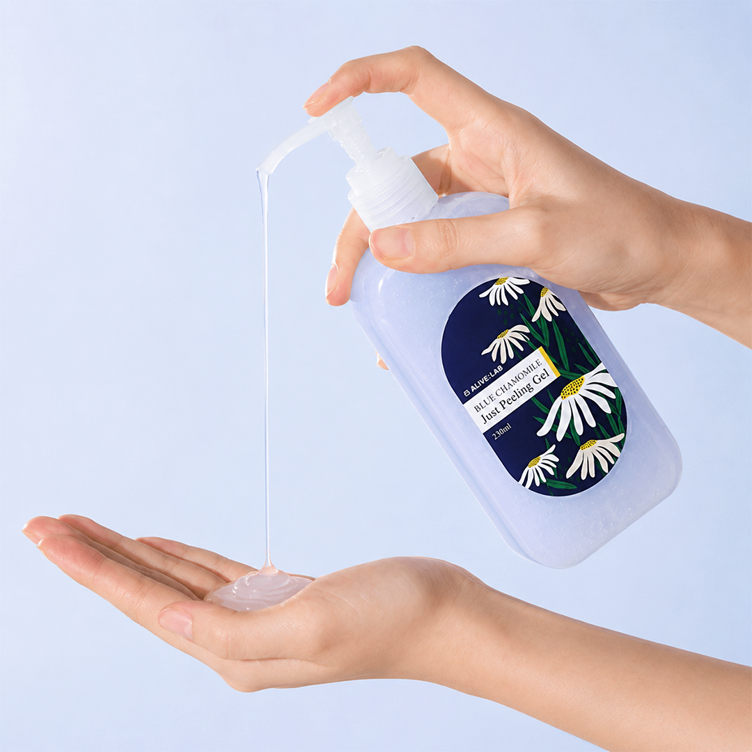 얼라이브랩 블루카모 저스트 필링 젤 저자극 대용량 필링젤 230ml - 상세 이미지 5