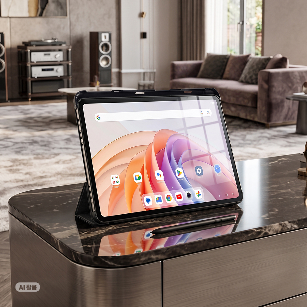 TCL TAB 11 FE 케이스 폴딩 스마트 커버 네이비, TCL TAB 11 FE 이미지 7