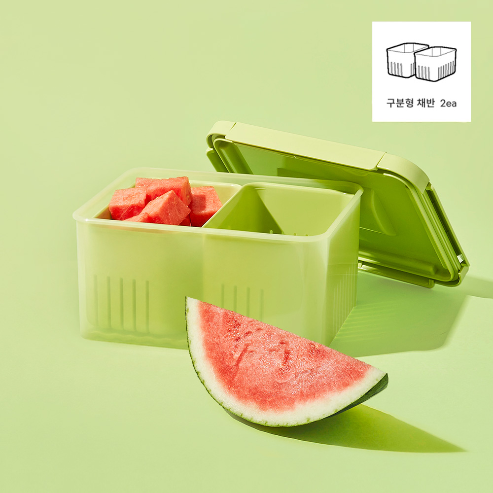 락앤락 스마트킵 프레쉬 플러스 5.5L +채반 2EA - 상품 이미지