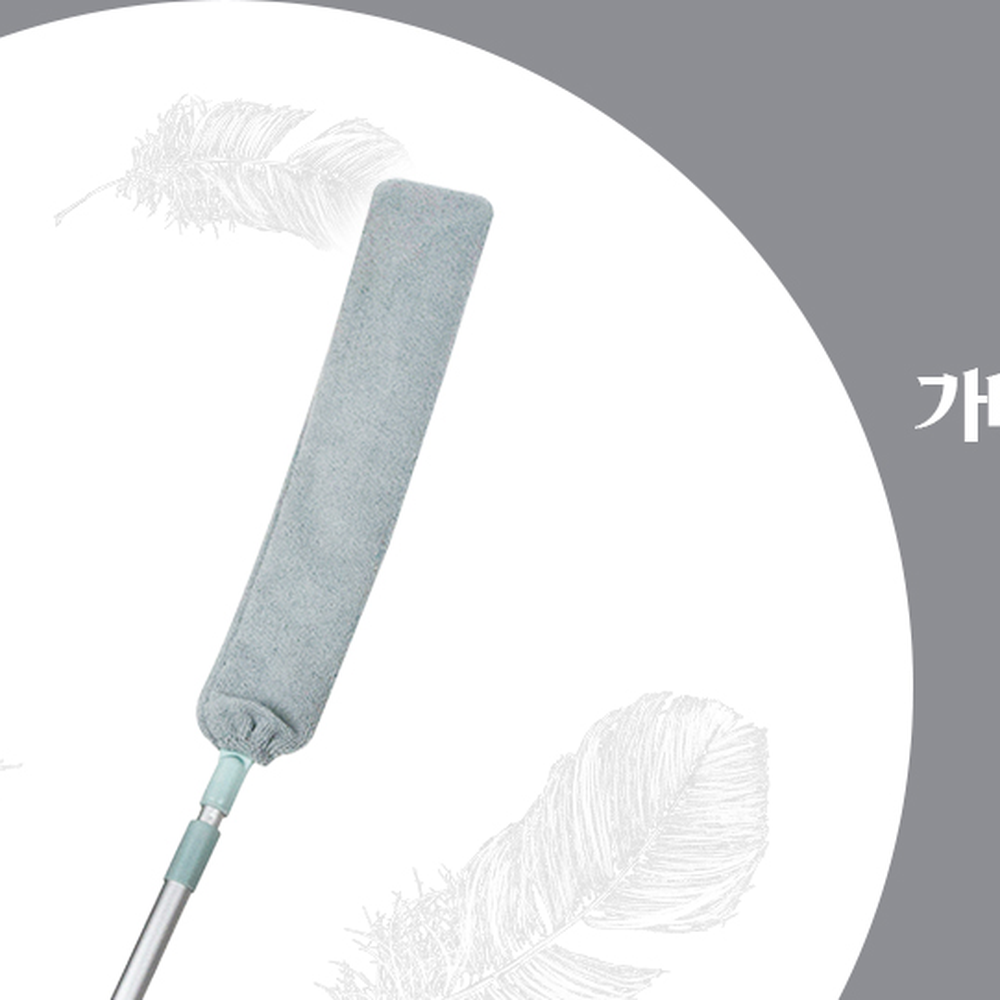 가벼운무게흡수력좋은청소브러쉬 깔끔디자인틈새청소기 초극세사미세먼지제거틈새클리너 교체용 2p - 상세 이미지 3