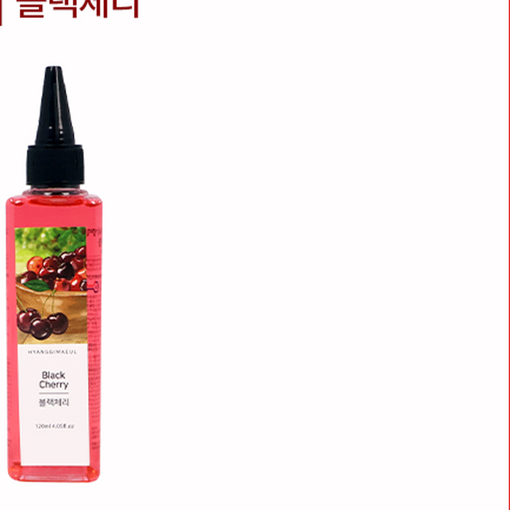 뾰족캡차량용디퓨저리필 옥수수에탄올실내용리필오일 순수자연향공간방향 120ml 블랙체리 - 상세 이미지 2
