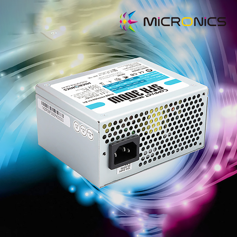 마이크로닉스 Compact SFX-300W 80Plus 브론즈 PC 데스크탑 파워 - 상품 이미지