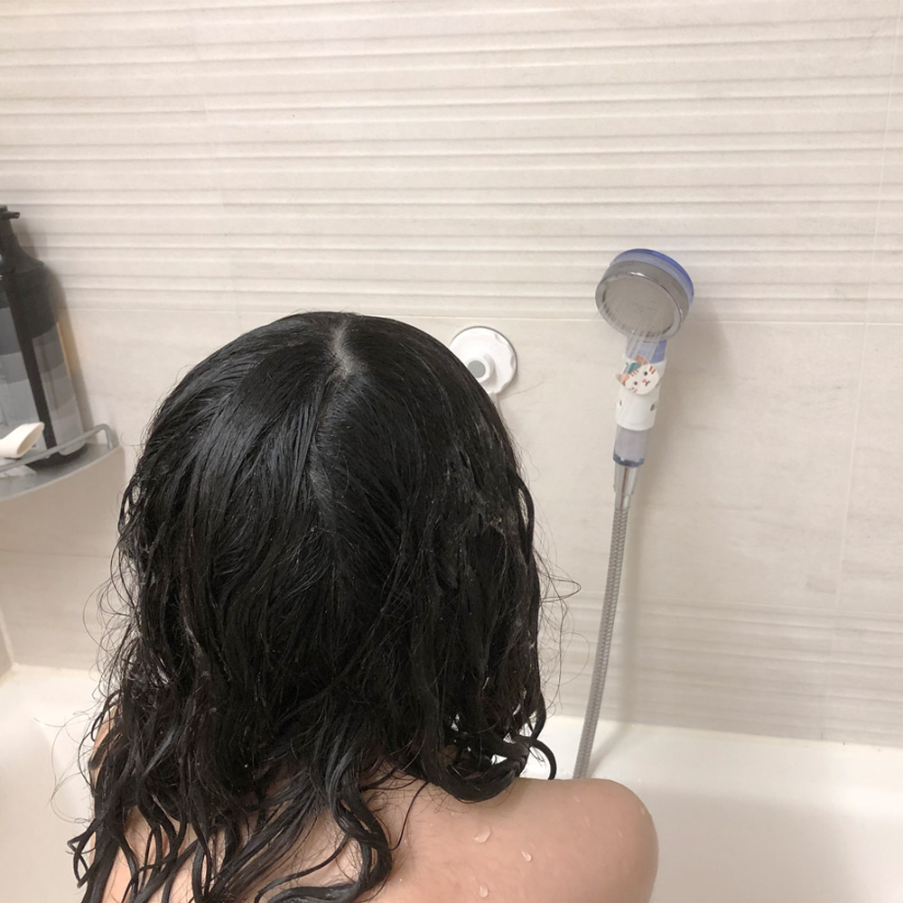 휴웰착착 욕실 샤워기거치대 걸이 홀더 소형 옐로우 애견 샤워걸이 문어발홀더 - 상세 이미지 3