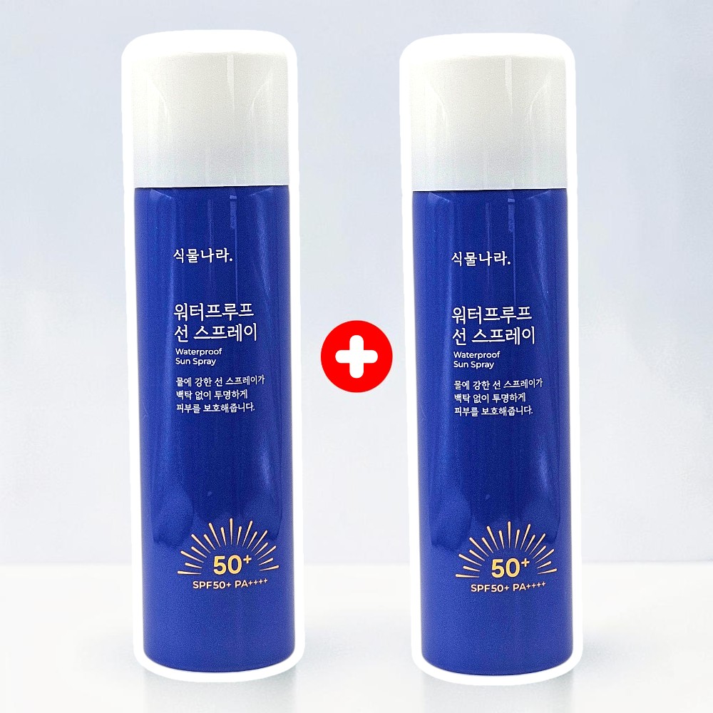 1+1 식물나라 워터프루프 선 스프레이 100ml (SPF50+) 상품 이미지