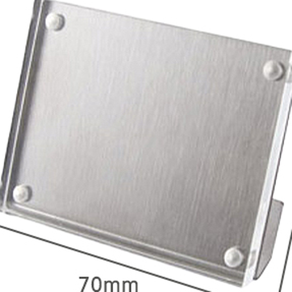 투명디자인인테리어자석액자 심플장식용미니액자 대시보드데스크용 50x70mm - 상세 이미지 4