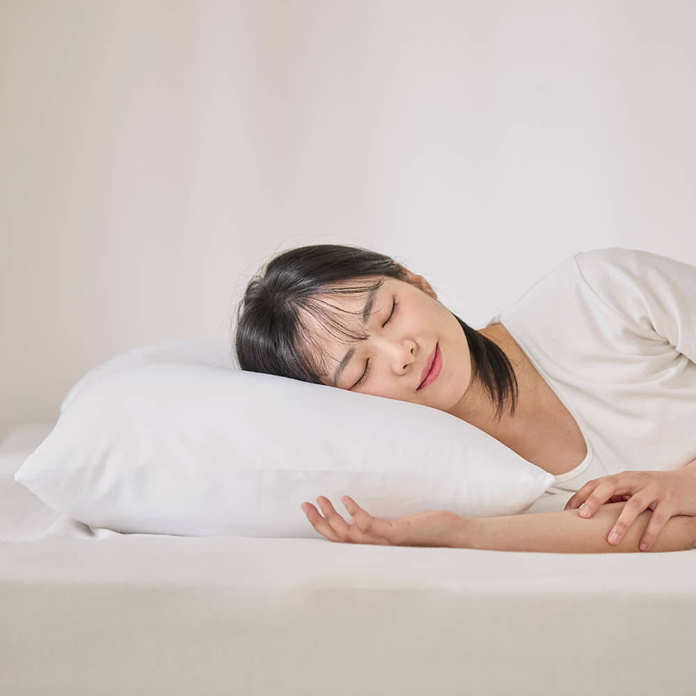 잠스쿨 정착베개 어깨 목이편한 기능성 목디스크 거북목 낮은 경추베개 이미지 1