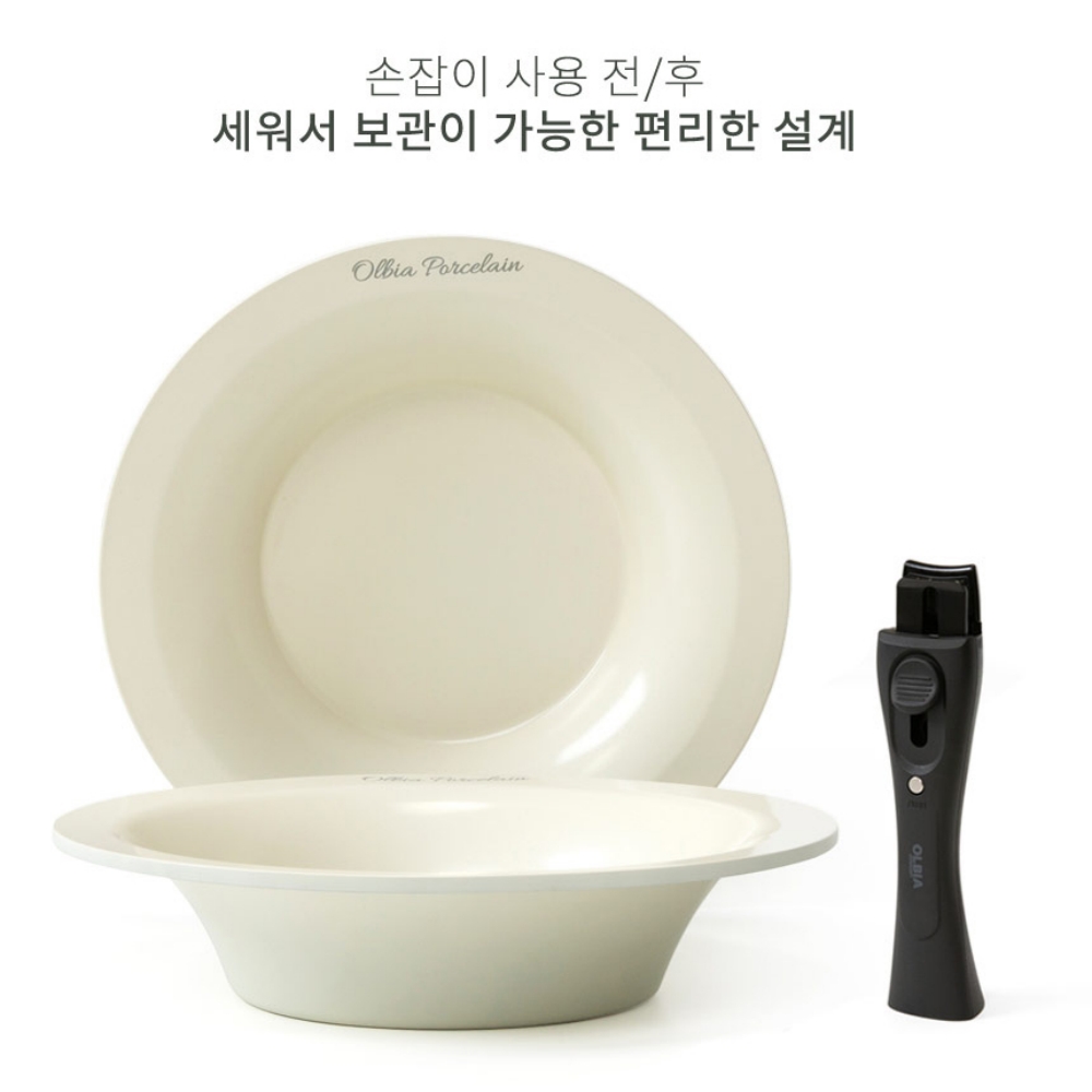 인덕션 세라믹코팅 후라이팬 분리형 손잡이 국산 프라이팬 올비아 플레이트팬 사각팬, 민트 이미지 7