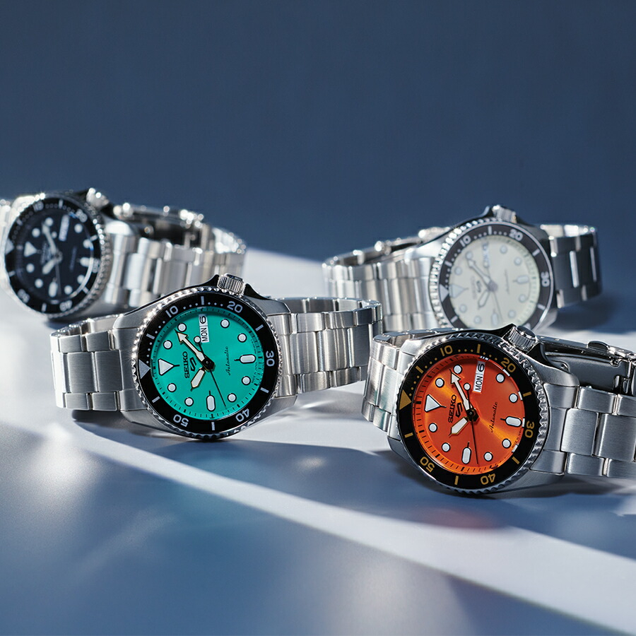세이코 SKX 스타일 미드사이즈 SBSA229 남성 손목시계 메탈밴드 일본제 이미지 7