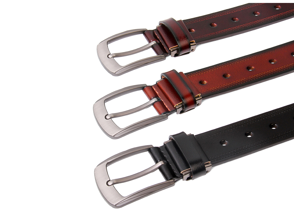 DK 남자통가죽벨트 남성소가죽벨트 케주얼 청바지 허리띠 32mm 빅사이즈 혁대 이미지 6