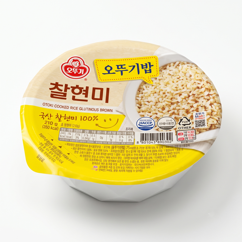 오뚜기밥 찰현미 즉석밥 210g - 상세 이미지 2