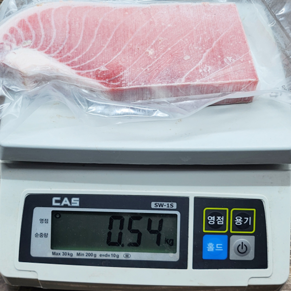 토해원 참치 세미도로 필렛 냉동 횟감 사시미용 참다랑어 중뱃살 블록 500g 내외 - 상세 이미지 4