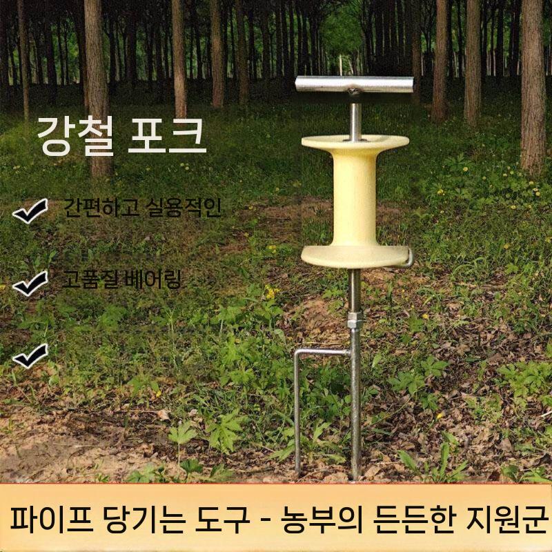 약줄가이드 호스릴 거치대 농약 줄 봉 꼬임방지 회전 나일론 튜브 - 상세 이미지 4