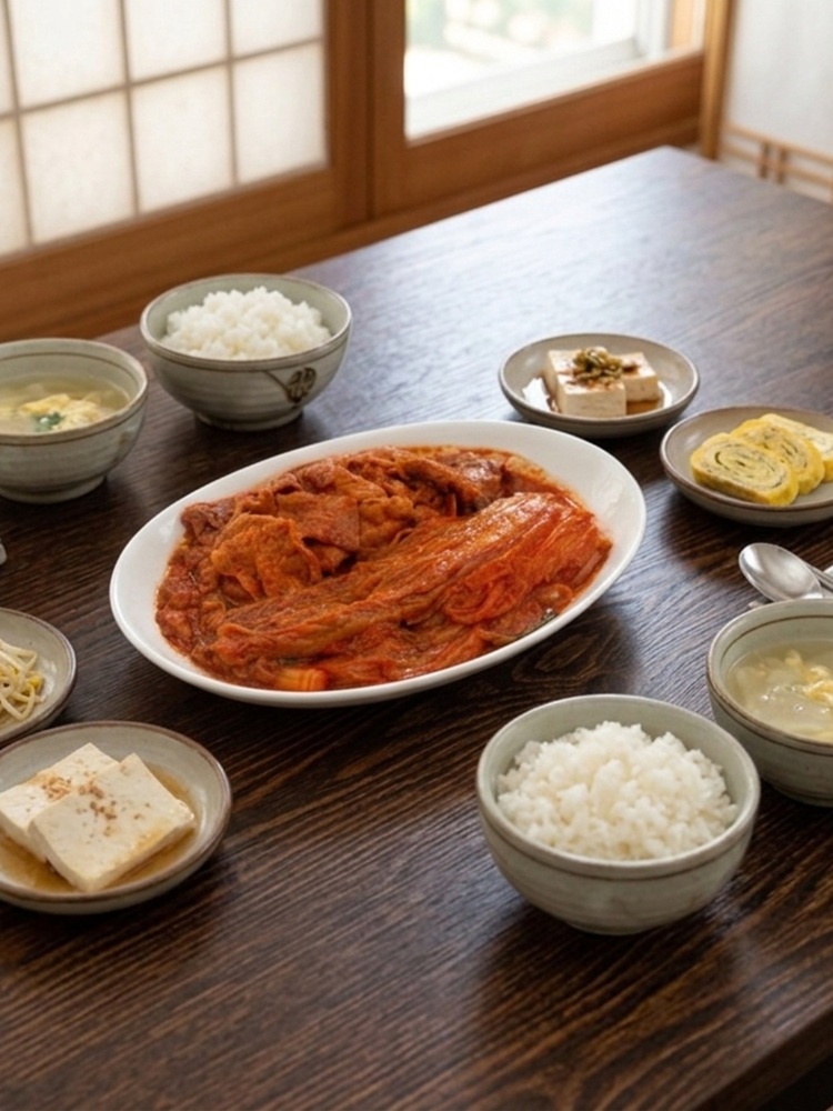 국내산 한돈 대패 김치찜 밀키트 캠핑 차박 반찬 업소 740g - 상세 이미지 5
