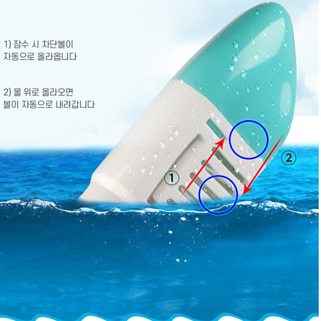 안면수경 다이버마스크 스노클 전문가용스노쿨링 풀페이스 마스크 - 상세 이미지 2