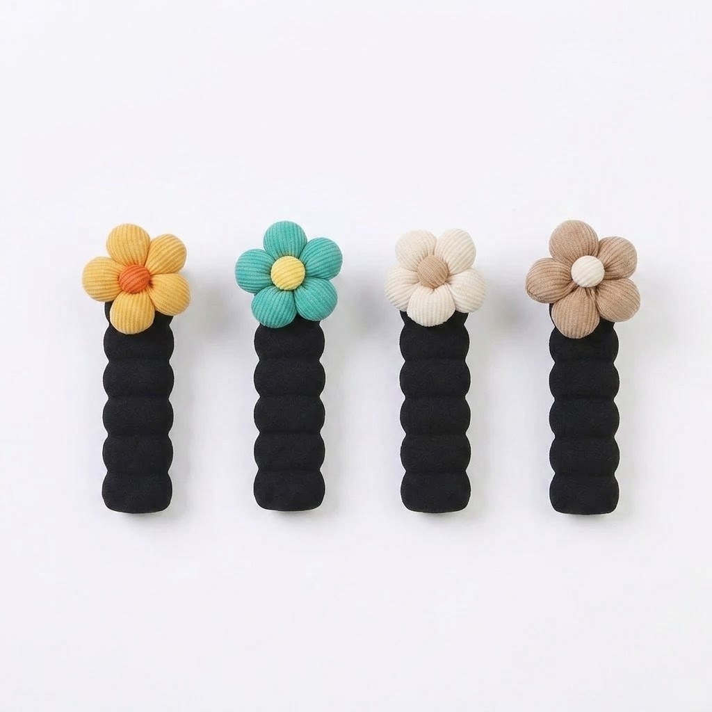 플라워 문손잡이커버 방문 문고리 DIY 아기 손 어린이집 1P 이미지 6