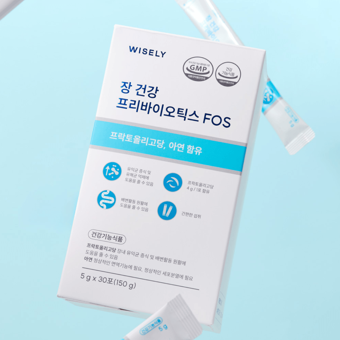 와이즐리 장 건강 프리바이오틱스 FOS (1개월분) 30포, 3개 - 상품 이미지