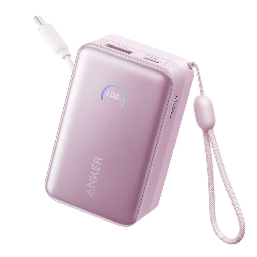 앤커 나노 파워뱅크 10000mAh 45W 고속충전 일체형 보조배터리 A1638 상품 이미지