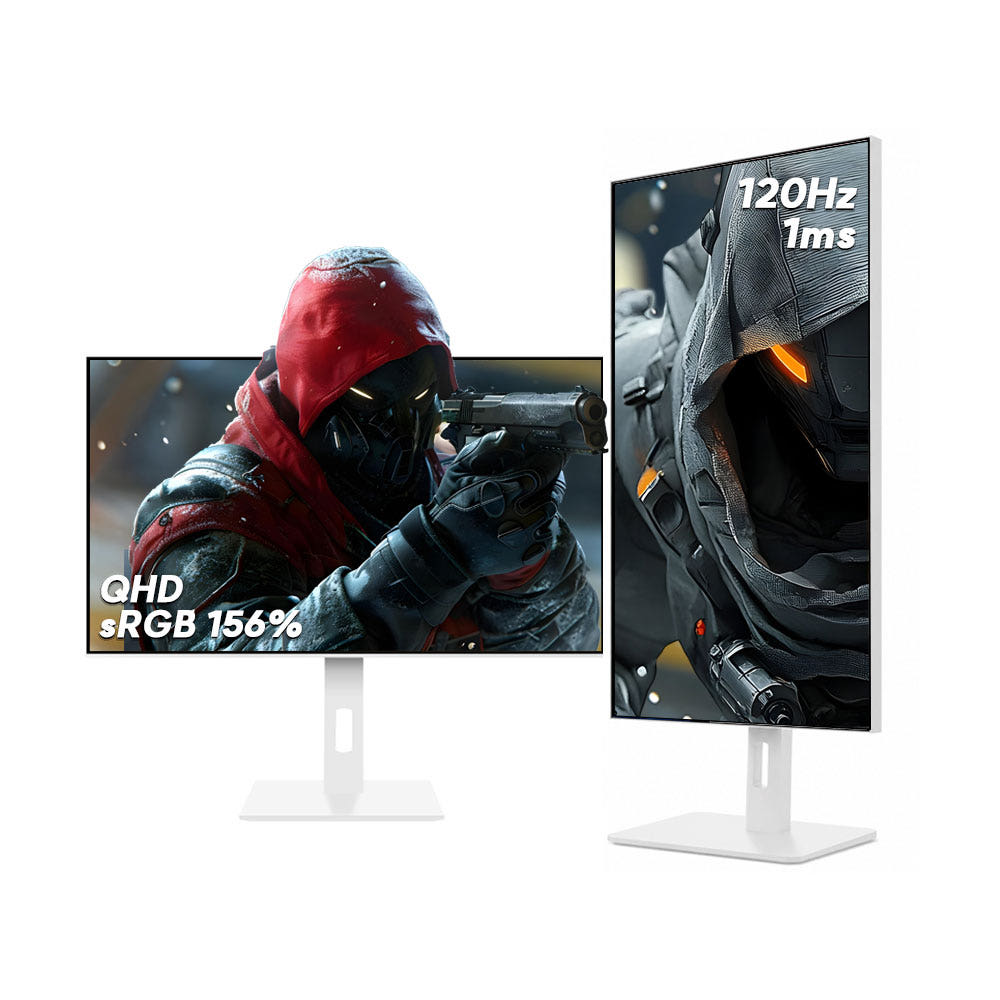 이노스 27QLS120M QHD IPS USB-C HDR 게이밍 멀티스탠드 상품 이미지
