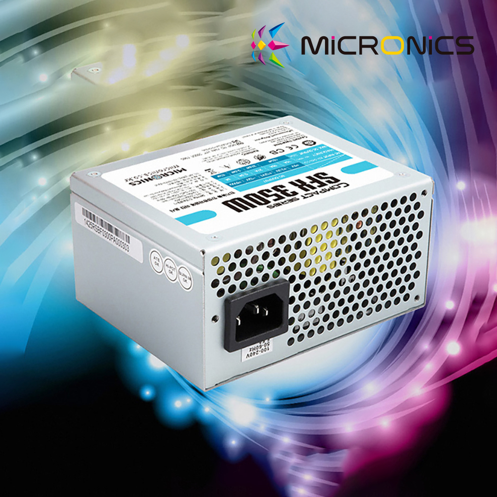 마이크로닉스 Compact SFX-350W 80Plus 브론즈 PC 데스크탑 파워 - 상품 이미지