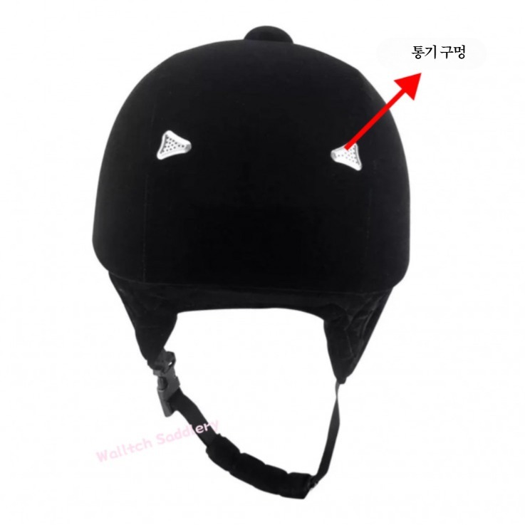 승마 헬멧 장비 안전 벨벳 매트 말 커버 남녀공용 보호 모자 벨벳 블랙 52cm - 상세 이미지 5